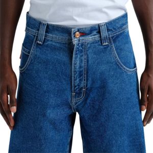 OEM Fabrication sur mesure 1179 Jeans faciles à larges tuyaux 23 Bottom Antique Wash Premium Pantalons à jambes larges pour hommes - Product Image 5