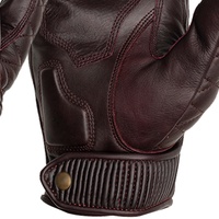 Guantes de cuero de piel de oveja auténtica personalizados para motocicleta, protección de pantalla táctil, guantes de cuero para motocicleta