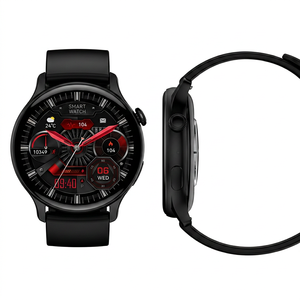 Montre connectée HAYLOU, écran tactile AMOLED de 1,45 pouce, moniteur de fréquence cardiaque, appels Bluetooth, étanche IP67, tracker de fitness unisexe - Product Image 3