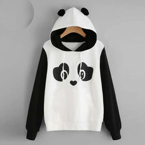 Prix d'usine Offre Spéciale dames impression personnalisée Slim Fit pull à capuche à la mode uni à capuche pour la saison d'hiver Logo avant - Product Image 1