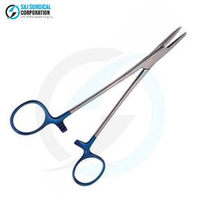 Portaagujas Lawrence de Acero Inoxidable Manual de Alta Calidad, Certificado CE, Instrumento Quirúrgico General para Sutura Precisa - Product Image 6