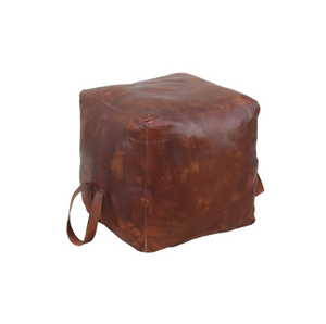 เบาะหนังสีน้ำตาลหรูหราพร้อมเบาะรองนั่งนุ่มสบายและมีสไตล์เหมาะสำหรับห้องนั่งเล่นห้องนอน - Product Image 4