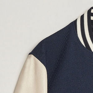 Chaquetas Varsity de Piel de Oveja de Alta Calidad Anti-UV para Hombre y Mujer, Nuevo Estilo con Cuello Alto, Todas las Tallas y Colores, Lana de Baja Densidad - Product Image 5