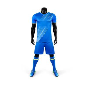 Ensemble d'uniformes de football sublimés personnalisés Kit de maillots et shorts de football d'équipe personnalisés vêtements de sport respirants OEM/ODM - Product Image 5