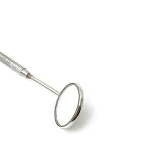 Venta caliente Premium Manual Dental instrumentos de examen básico Plasma recubierto de silicona espejo de boca de diagnóstico con mango de acero - Product Image 1