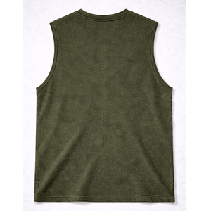 Camiseta sin Mangas Unisex de Spandex/Poliéster, Informal, de Verano, Suave, Transpirable, de Secado Rápido, Antipilling, para Gimnasio, Entrenamiento, Fitness, Uso Diario - Product Image 2