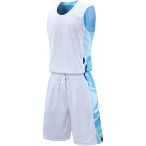 Uniformes de basketball personnalisés, uniformes d'équipe, uniformes de jeu Vente en gros d'usine Quickdry Euroleague Basketball OEM - Product Image 4