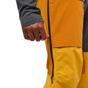 Pantalones de snowboard de hombre con diseño de bloque de color personalizado de cintura alta/pantalones de snowboard de tela cómodos y transpirables - Product Image 5