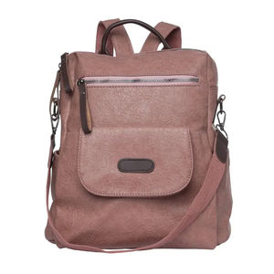 กระเป๋าเป้หนังสำหรับผู้หญิง, กระเป๋าเป้ลำลองระบายอากาศได้ดีมีหลายสี - Product Image 2