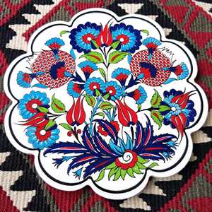 Seramik Nihale Papatya Modelo No 0216 Producto de cerámica - Product Image 1