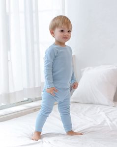 Chándal de algodón de manga larga para niños y niñas, conjunto de 2 piezas, novedad - Product Image 2