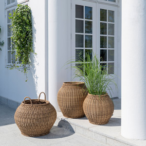 2025 fait à la main créatif tissage rotin panier bambou simulé Animal fruits stockage maison maison stockage Organisation - Product Image 4