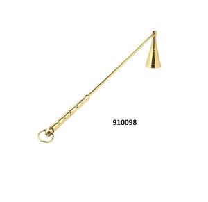 Éteignoir à bougie plaqué argent en laiton avec longue poignée - Product Image 6