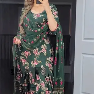 FULPARI Bollywood Salwar Kameez desainer Pakistan India Punjabi Dhoti pesta pakaian gaun kain koleksi Lebaran gaun jual