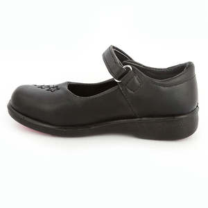 Girls <b>School</b> <b>Pumps</b> (7Z1) BL-945 - Black - Black - Product Image 3