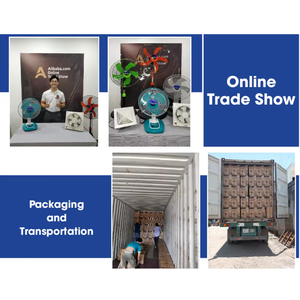 พัดลมตั้งพื้นไฟฟ้า220V สำหรับใช้งานกลางแจ้งได้รับการรับรองมาตรฐาน ISO 9001 2005สำหรับงานอุตสาหกรรมใช้งานกลางแจ้งรับประกัน1ปี - Product Image 4