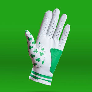 ถุงมือกอล์ฟน้ำหนักเบาสำหรับผู้ชายถุงมือกอล์ฟน้ำหนักเบาปรับได้วัสดุหนังกันยับ - Product Image 4