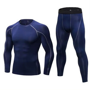 Conjuntos de Rashguard de MMA para Hombre de Alta Calidad, Anti-UV, Compresión, Impresión por Transferencia de Calor, Poliéster/Nailon/Spandex - Product Image 5
