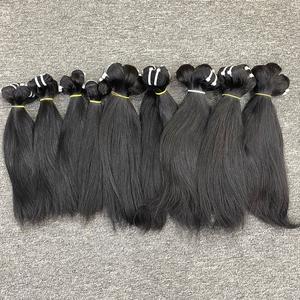 Pelo liso Remy de alta calidad de fabricante profesional de Vietnam muchas texturas disponibles longitud OEM - Product Image 1