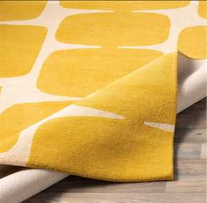 พรมผูกเชือกพรมปูพื้นขนสัตว์แท้งานแฮนด์เมดทันสมัยพรมสำหรับปูพื้นห้องนอนบ้านห้องนั่งเล่นโรงแรม - Product Image 3