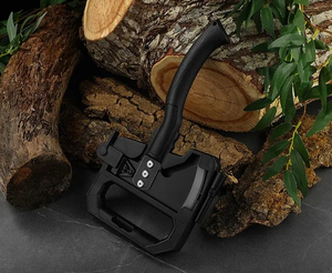 Hacha contra incendios de acero inoxidable de alta resistencia: mango de fibra de vidrio y nailon, precios al por mayor - Product Image 2