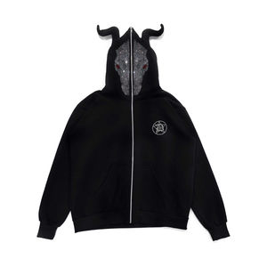 Sudadera con capucha y cremallera a prueba de viento de invierno para hombre a precio de venta al por mayor para adultos nueva ropa de calle estilo última llegada personalizable - Product Image 1