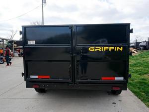 El mejor remolque hidráulico de descarga 7x12 con lados de 4 pies (2) engranajes de ejes 7K y componentes del núcleo del motor para uso agrícola - Product Image 2