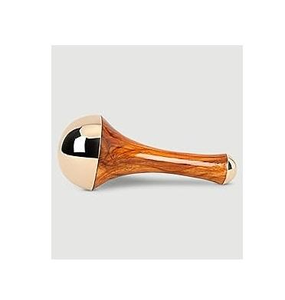 Kansa <b>Wand</b> Face Foot and Body <b>Massager</b> Set of Kansa <b>Wand</b> Comfortable Grip Deep Relaxation Massage Tool Teak - Product Image 4