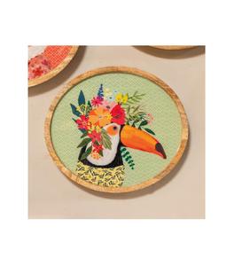 New Modern Wedding High Quality Aluminium Rounded <b>Shape</b> Flowering Design Glass Tray Serving for <b>Candles</b> - Product Image 6