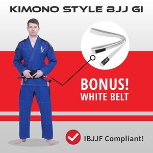 <b>Mens</b> BJJ Gi Custom Logo Brazilian Jiu Jitsu <b>Kimono</b> Lightweight Cotton Pearl Weave Fabric OEM Training Uniform - Product Image 6