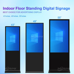 360spb Ipi49a Hot Verkoop Lcd Indoor Reclame Scherm Digitale Reclame Kiosk Met Wielen Voor Reclame Publiceren - Product Image 5