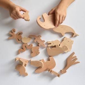 สัตว์ไม้ธรรมชาติตกแต่งสัตว์ไม้ขนาดเล็กขายส่งทำด้วยมือในเวียดนามราคาถูกเพื่อส่งออก - Product Image 4