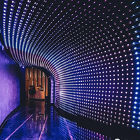 Luces LED P40, Luces Puntuales RGB, IP67, Impermeables, Control por WiFi, Luces Exteriores para Decoración del Hogar