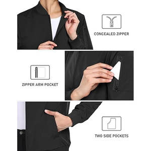 2025 nouveau grande taille respirant femmes Bomber veste nouveau Streetwear Style à manches longues femmes Bomber veste haute qualité vêtements de rue - Product Image 6