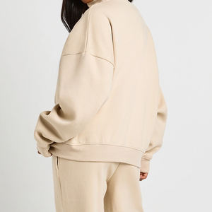 Chándal Deportivo Personalizable con Logotipo para Mujer, con Cierre de Cremallera, Tejido Cómodo, Ropa Casual, Chándal 2026 - Product Image 5