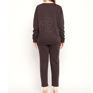 Ventes en gros de survêtements décontractés d'hiver légers et écologiques pour femmes, design personnalisé, coupe régulière - Product Image 3