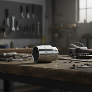 Chiavi a Bussola Esagonali e Quadrate Cromate da 1/2 Pollice con Attacco Femmina - Product Image 3