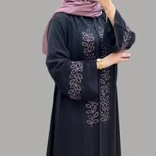Abaya égyptienne avec motifs brodés meilleure vente vêtements islamiques pour femmes prix abordables - Product Image 6