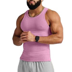 Camiseta Deportiva de Verano para Hombre con Logotipo Personalizado, Camiseta sin Mangas para Entrenamiento Muscular de Secado Rápido, Camiseta Deportiva para Hombre para Actividades al Aire Libre - Product Image 1