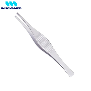 Pinces chirurgicales réutilisables en acier inoxydable de qualité médicale, 8 cm, instruments de chirurgie, pinces à tissus de différentes formes - Product Image 3
