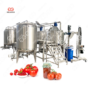Línea de procesamiento Industrial de 2 toneladas de tomates, máquina para hacer pasta de tomate, línea de producción de pasta de tomate - Product Image 2