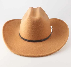 Genuine NWK INDUSTRY Polyester/Cotton Distressed <b>Western</b> Style Wide Brim Cowboy <b>Hat</b> Water Resistant Winter Unisex USA Europe - Product Image 4