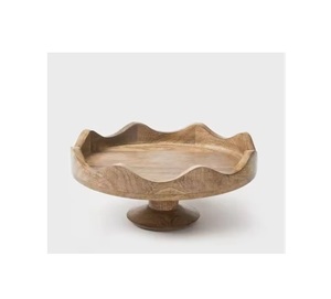 Support à gâteau en bois de qualité supérieure Design durable Support à gâteau en bois à 3 niveaux pour les fêtes de mariage à l'hôtel Utilisation d'événements d'anniversaire - Product Image 3