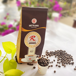 Granos de café Robusta 100% de calidad al por mayor sabor amargo con cafeína 5% humedad frijol tostado de Vietnam Puce 0,5 kg peso medio - Product Image 2