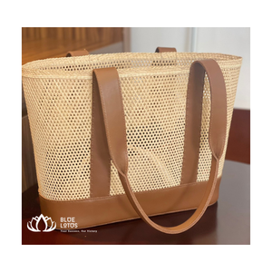 Handwoven Rattan Bag Hot Best Price From Viet Nam the Price Best Selling Product Hot <b>Now</b> From Blue Lotus Farm Viet Nam - Product Image 2