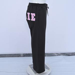 กางเกงวอร์มผ้าฟลีซสำหรับผู้ชายกางเกงวอร์มผ้าคอตตอนผ้าฟลีซแบบปกติพิมพ์โลโก้ได้ตามต้องการ - Product Image 2