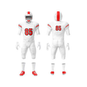 ODM prix d'usine uniforme de rugby personnalisé pour hommes fabricant pakistanais vêtements de sport de style chenille impression par transfert de chaleur avec broderie - Product Image 1