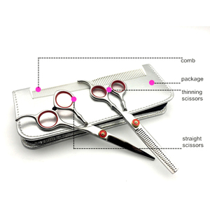 Tijeras de barbero, accesorio profesional para el cuidado y peinado, tijeras de barbero de precisión para peluquería - Product Image 4