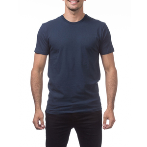 60% coton 40% polyester hommes t-shirts Pro Club col rond doux ajusté t-shirts t-shirts - Product Image 6