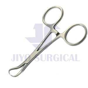 Pince à serviette chirurgicale Backhaus en acier inoxydable, instrument de pénétration, pince de maintien de serviette 13cm 15cm - Product Image 6